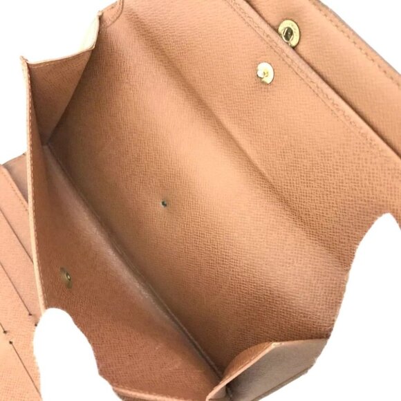 629151AK (Z1) Louis Vuitton Wallet Long Porte Tresor International Brown Monogra - Picture 6 of 8